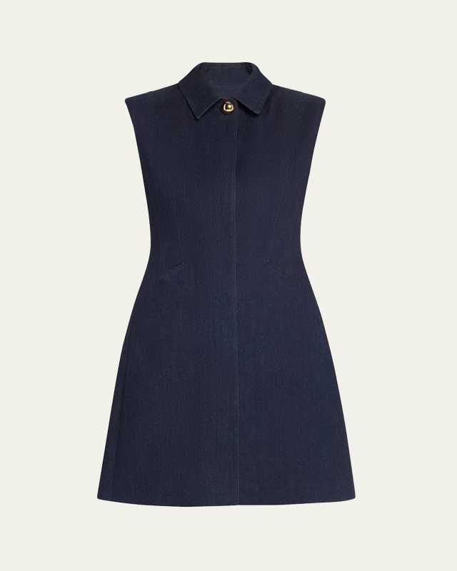 Serina Sleeveless Denim Mini Dress